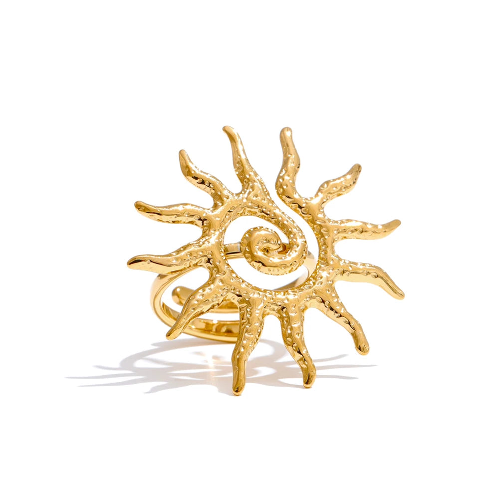 DRAVEN — 18k gold sun adjustable