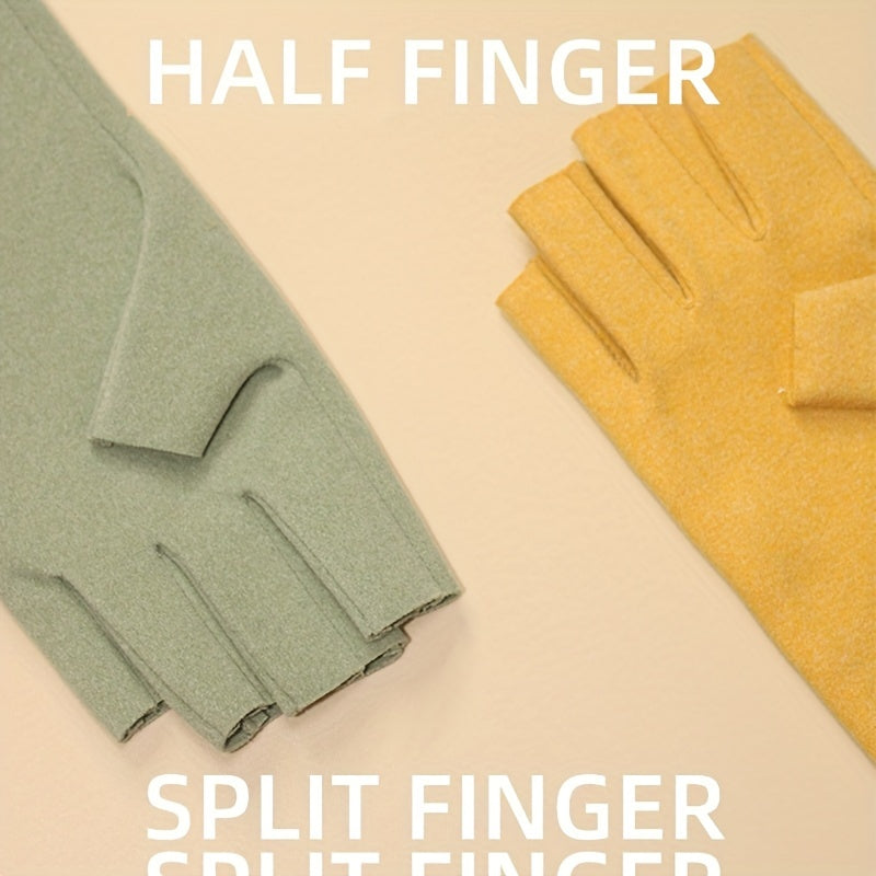 Self-Heating Fleece Gloves – Women’s Winter Street Style – Elegant Men's Accessory | Accessorio Uomo Elegante