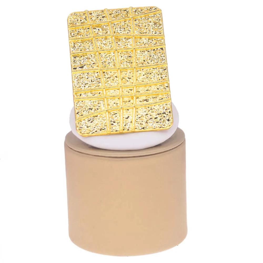 DRAVEN — Luxury Gold Plated Statement Ring