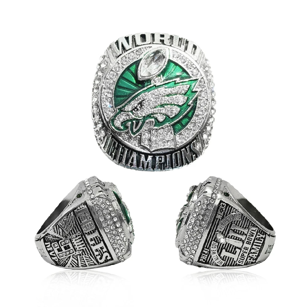 Rugby Eagles Championship Ring – Elegant Men's Accessory | Accessorio Uomo Elegante