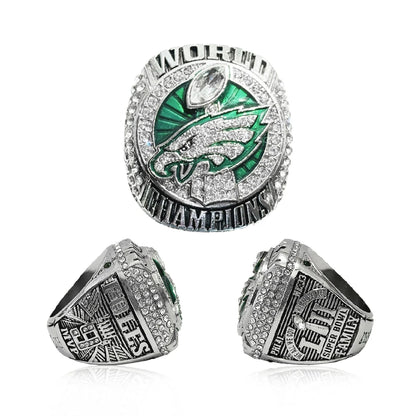 Rugby Eagles Championship Ring – Elegant Men's Accessory | Accessorio Uomo Elegante