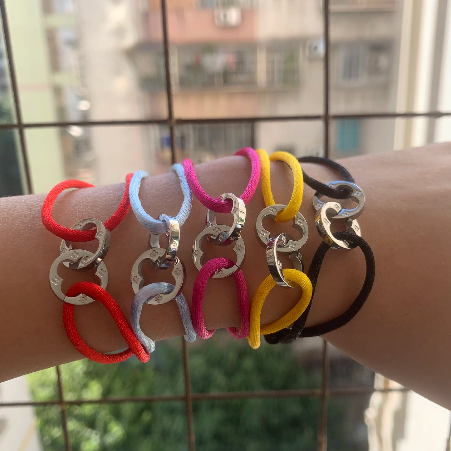 DRAVEN — Unisex Rope Bracelet with Metal Buckle