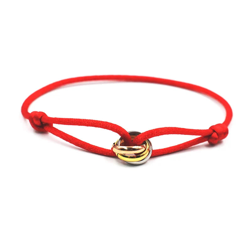 DRAVEN — Unisex Rope Bracelet with Metal Buckle