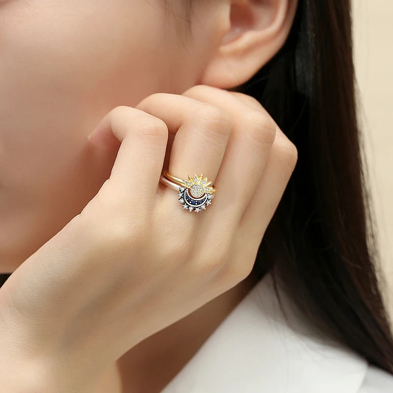 DRAVEN — Rose Gold Crown Heart Ring