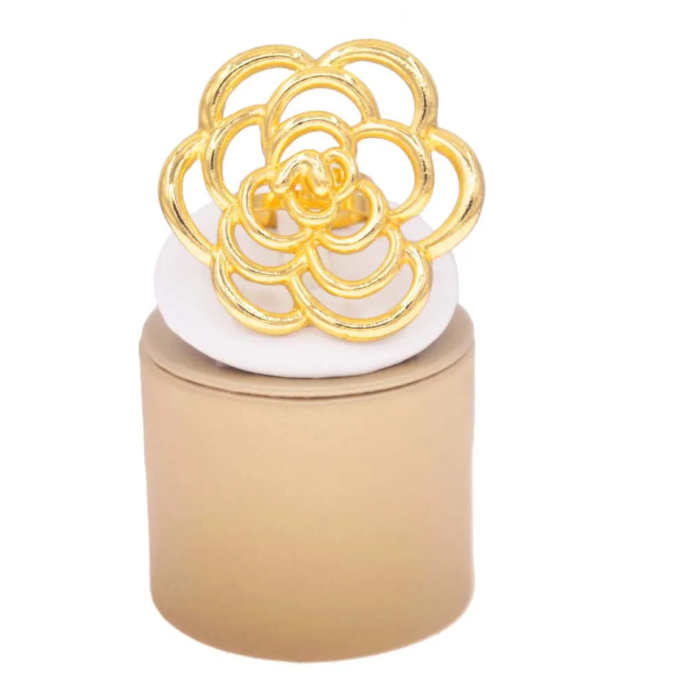 DRAVEN — Luxury Gold Plated Statement Ring