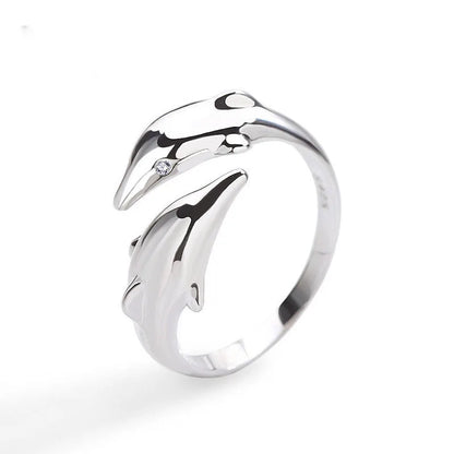 Romantic Love Hug Hand Ring – Elegant Men's Accessory | Accessorio Uomo Elegante