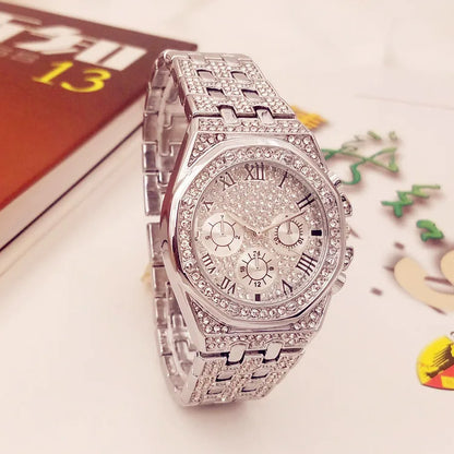 Golden Empire – Men’s Yellow Gold Luxury Business Watch – Elegant Men's Accessory | Accessorio Uomo Elegante