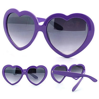 Heart Shaped Sunglasses – Oversized Retro Love UV400 Shades – Elegant Men's Accessory | Accessorio Uomo Elegante
