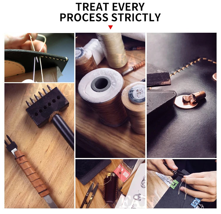 Handmade Genuine Leather Bifold Wallet Unisex Short Card Holder – Elegant Men's Accessory | Accessorio Uomo Elegante