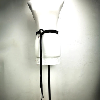 Fashion PU Leather Strap Belt Women Adjustable Knot Design – Elegant Men's Accessory | Accessorio Uomo Elegante