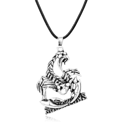 Punk Rock Band Necklace – Gothic Music Pendant Chain for Men and Women