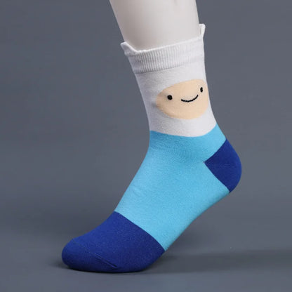 Women's Harajuku Ankle Socks – Cute Cartoon Street Style