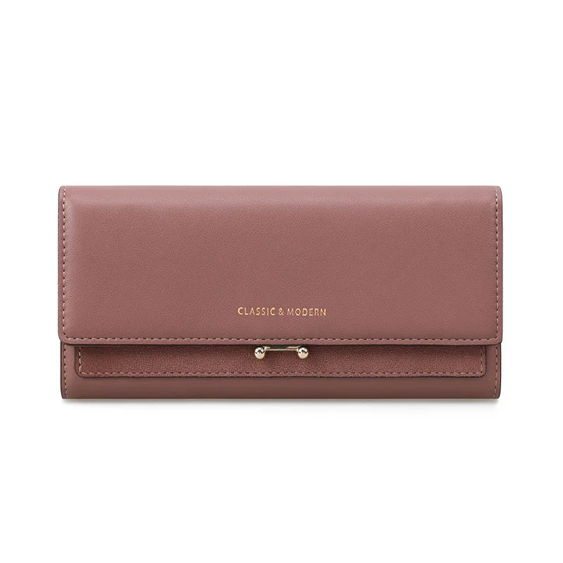 DRAVEN — Luxury Long Wallet Women Large Capacity Clutch