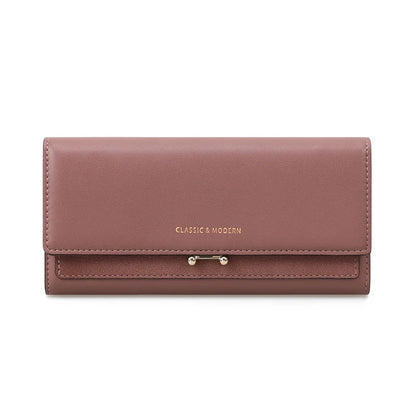 Luxury Long Wallet Women Large Capacity Clutch – Elegant Men's Accessory | Accessorio Uomo Elegante