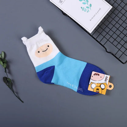 Women's Harajuku Ankle Socks – Cute Cartoon Street Style