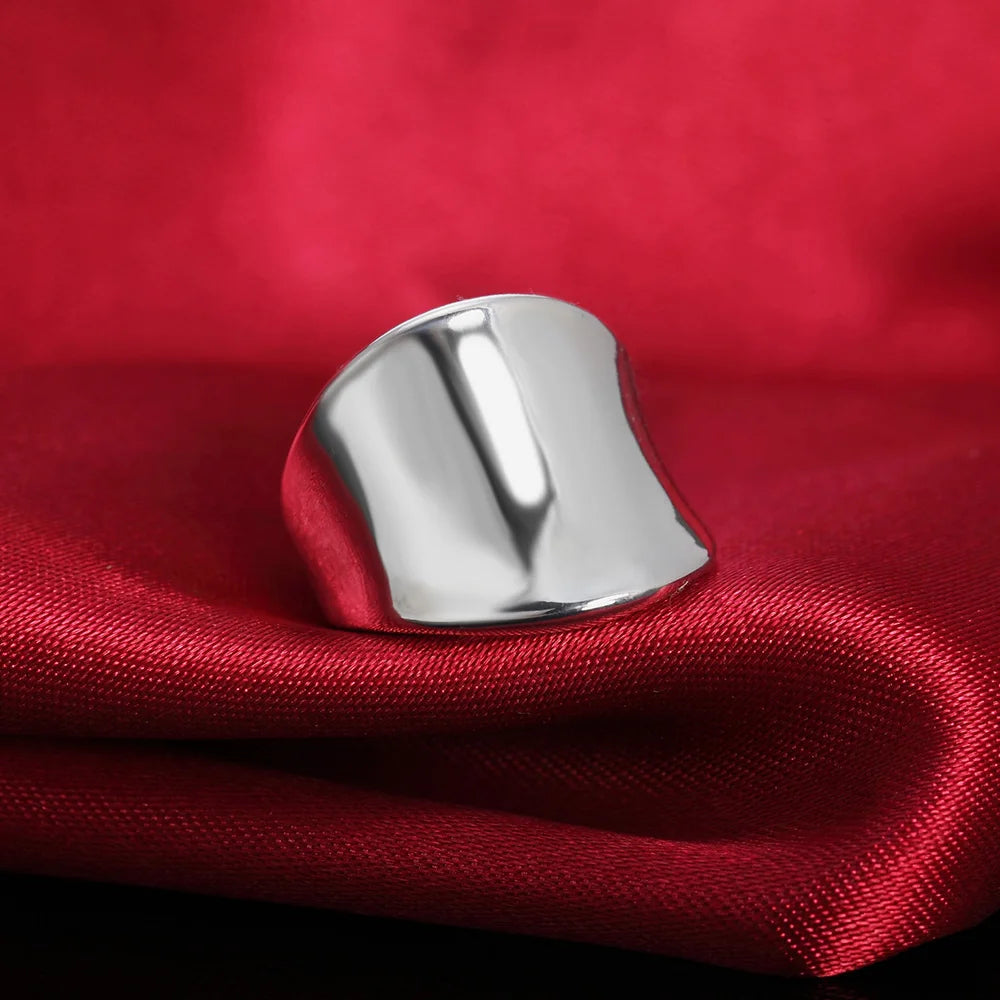 DRAVEN — Classic Wide Sterling Silver Ring