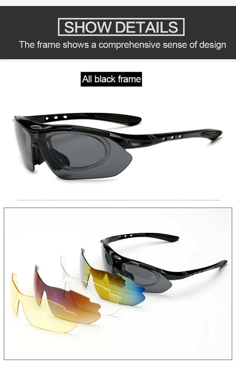 DRAVEN — Cycling Sport Sunglasses – Road & Mountain Design