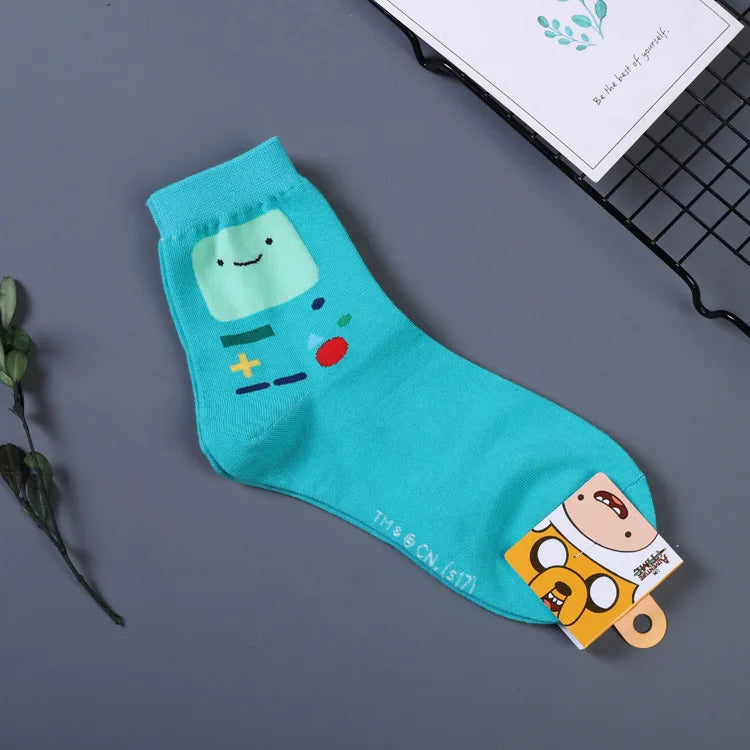 DRAVEN — Women's Harajuku Ankle Socks – Cute Cartoon Street Style