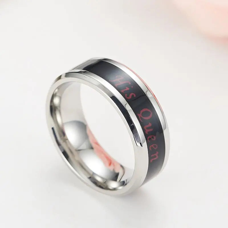 DRAVEN — Titanium Steel Mood Temperature Ring