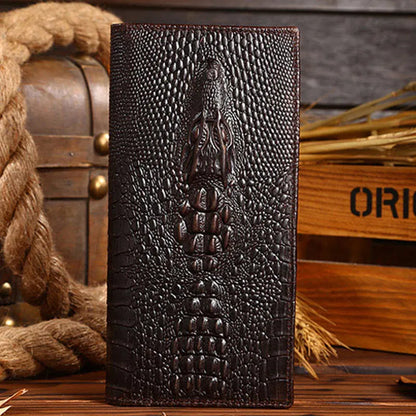 Genuine Leather Bifold Wallet Men Cowskin Luxury Design – Elegant Men's Accessory | Accessorio Uomo Elegante