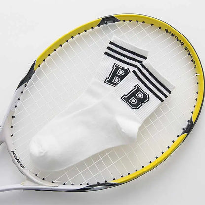 Letter Print Long Socks – Y2K Harajuku Punk Style