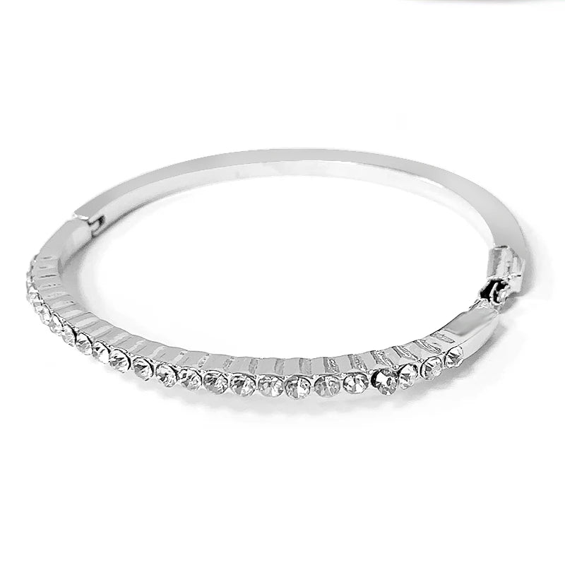 Multi-Layer Rhinestone Charm Bracelet – Elegant Men's Accessory | Accessorio Uomo Elegante