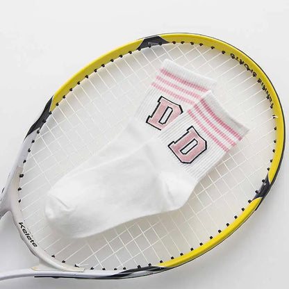 Letter Print Long Socks – Y2K Harajuku Punk Style