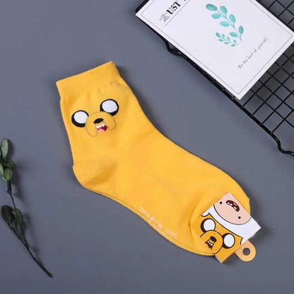 Women's Harajuku Ankle Socks – Cute Cartoon Street Style