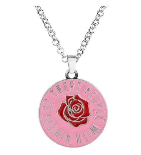 DRAVEN — Punk Rock Band Necklace – Gothic Music Pendant Chain for Men and Women