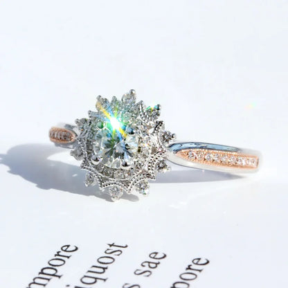 Luxury 2 Carat Diamond Silver Ring – Elegant Men's Accessory | Accessorio Uomo Elegante