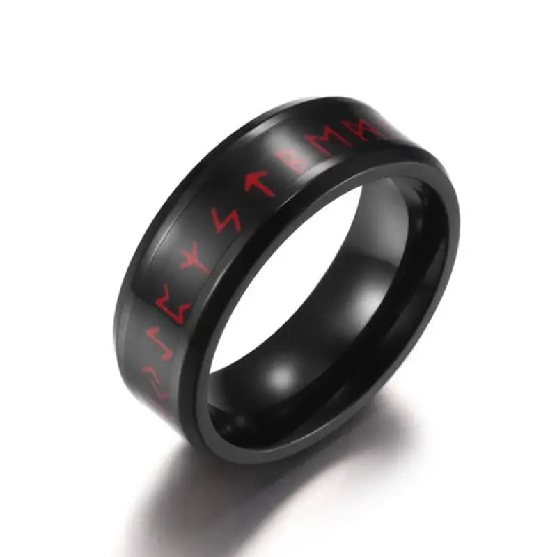 DRAVEN — Titanium Steel Mood Temperature Ring