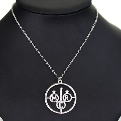 Punk Rock Band Necklace – Gothic Music Pendant Chain for Men and Women