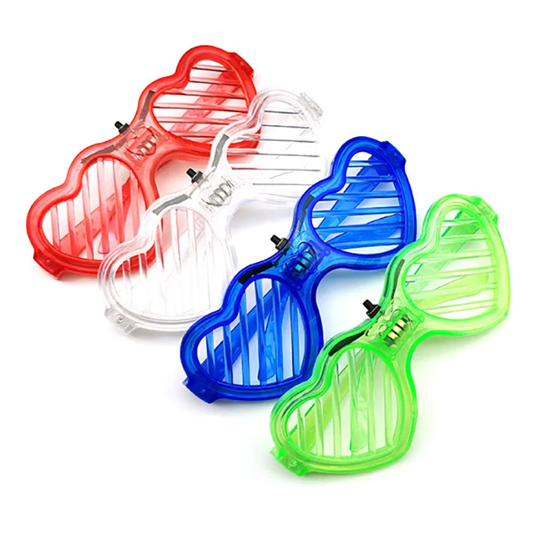 Glow Light Sunglasses – Neon Party Style – Elegant Men's Accessory | Accessorio Uomo Elegante