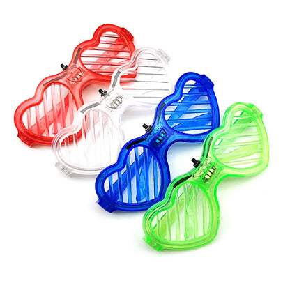 Glow Light Sunglasses – Neon Party Style – Elegant Men's Accessory | Accessorio Uomo Elegante