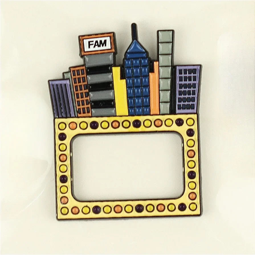 DRAVEN — Virgin Mary Metal Pin – Retro Baseball Cap Brooch