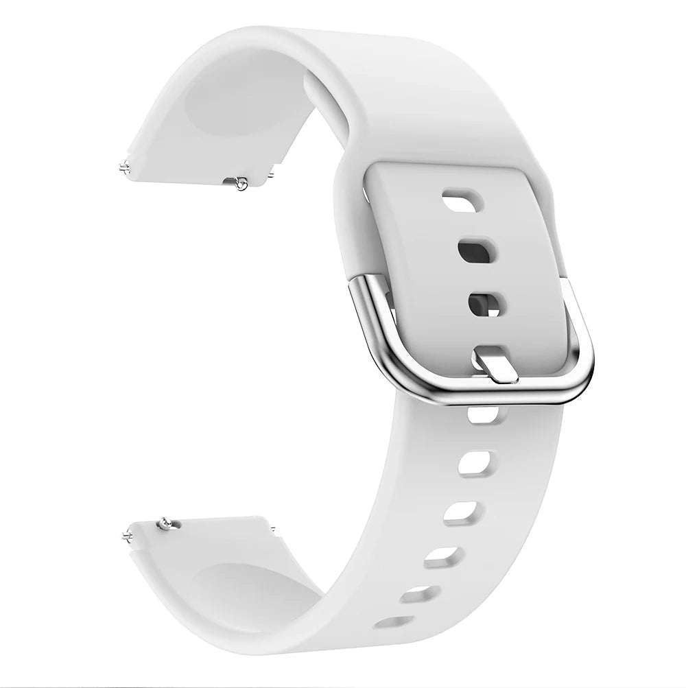 DRAVEN — Monochrome Silicone Strap – 20mm / 22mm Replacement Band for ICE Smart Watches