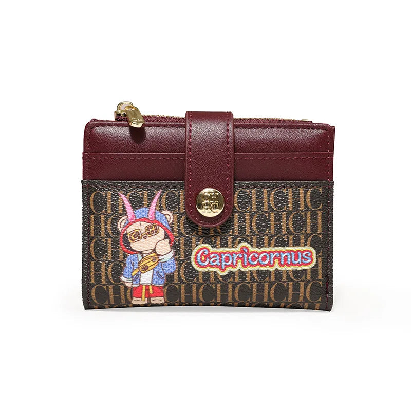 DRAVEN — Light Luxury Wallet Women Animal Print Design