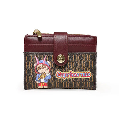 Light Luxury Wallet Women Animal Print Design – Elegant Men's Accessory | Accessorio Uomo Elegante