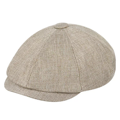 2025 Vintage Tweed Flat Cap – Classic Retro Peaky Blinders Beret for Men & Women – Elegant Men's Accessory | Accessorio Uomo Elegante