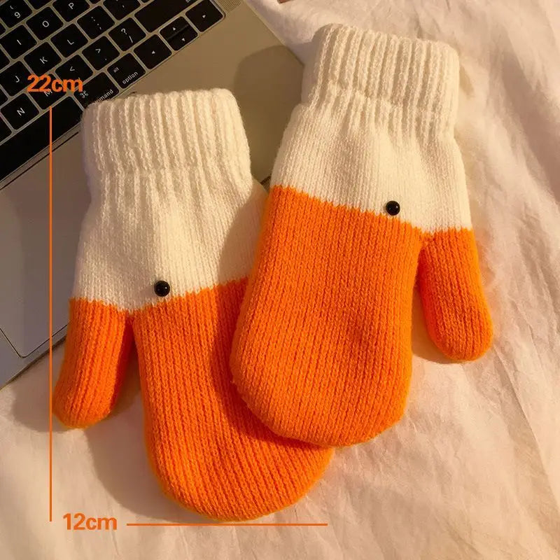 DRAVEN — Cute Wool Plush Gloves – Winter Warm Couple Style