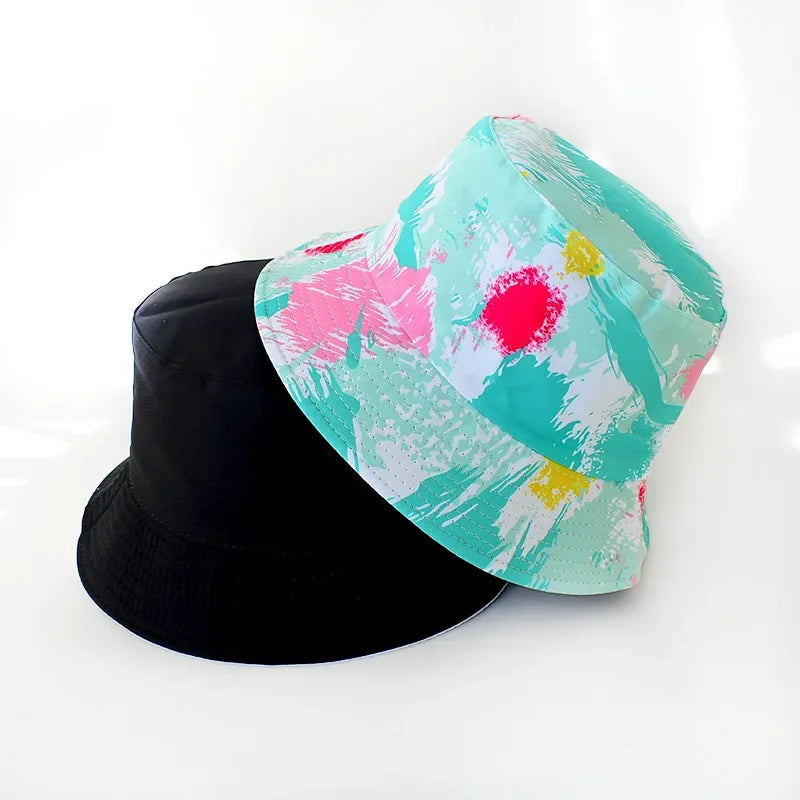 DRAVEN — Graffiti Reversible Bucket Hat – Unisex Street Style