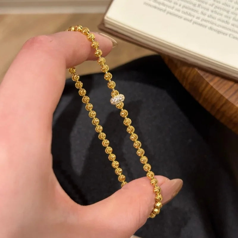 DRAVEN — Diamond Inlaid Beaded Bracelet