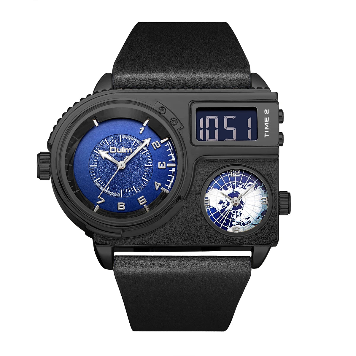 DRAVEN — Street Vision – Men’s Large Dial Hip-Hop Watch with Bold Urban Design