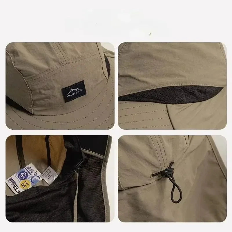 DRAVEN — Wide Brim Waterproof Bucket Hat – Unisex Outdoor Protection