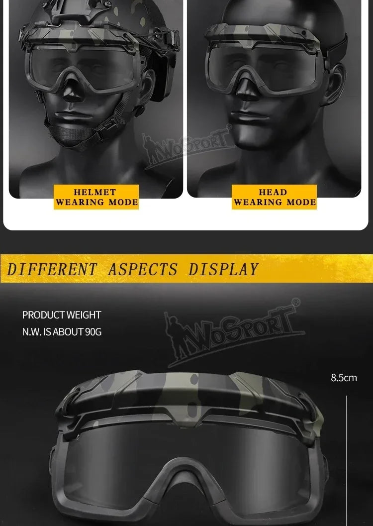 DRAVEN — Sport Tactical Sunglasses – Dual Mode Protection