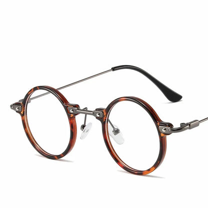 Round Metal Sunglasses – Retro Steampunk Design