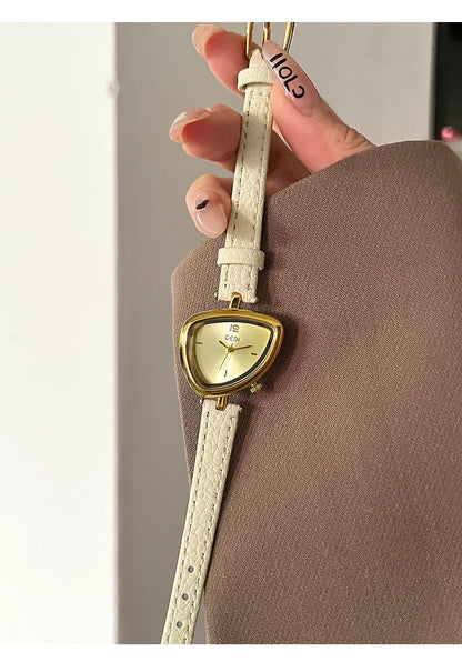 Men’s Triangular Luxury Watch – Bold Stainless Steel Design – Elegant Men's Accessory | Accessorio Uomo Elegante