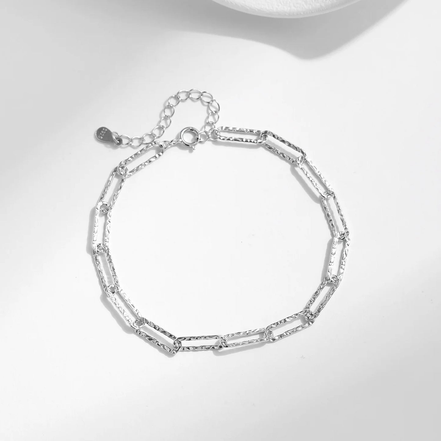 DRAVEN — Solid 925 Sterling Silver Beaded Bracelet