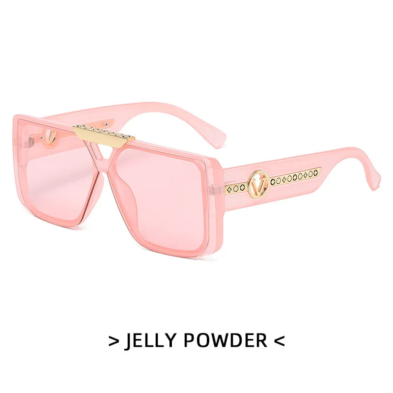 DRAVEN — Large Square Street Sunglasses – Designer Travel Style