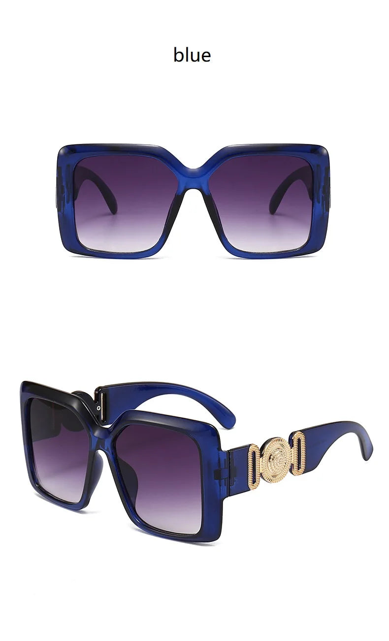 DRAVEN — Popular Square Sunglasses – Luxury Retro Travel Style